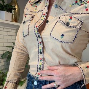 Retro Western button up